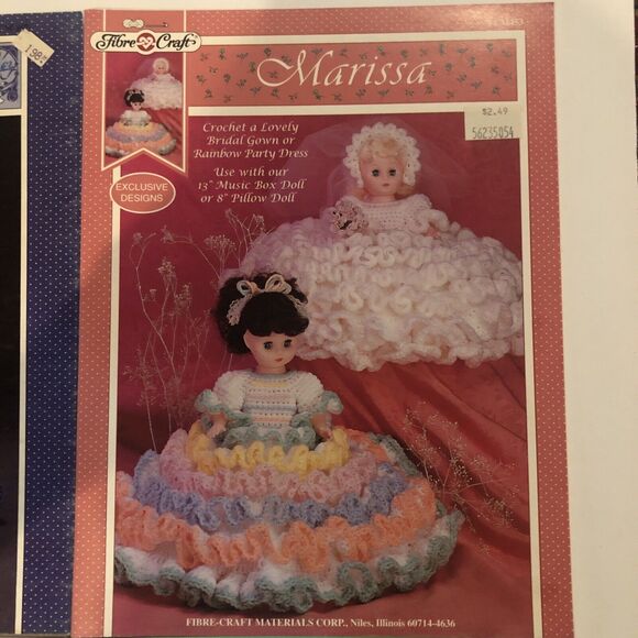 4 Crochet Patterns: Annabelle, Marissa, Amy, Erin - Picture 3 of 5